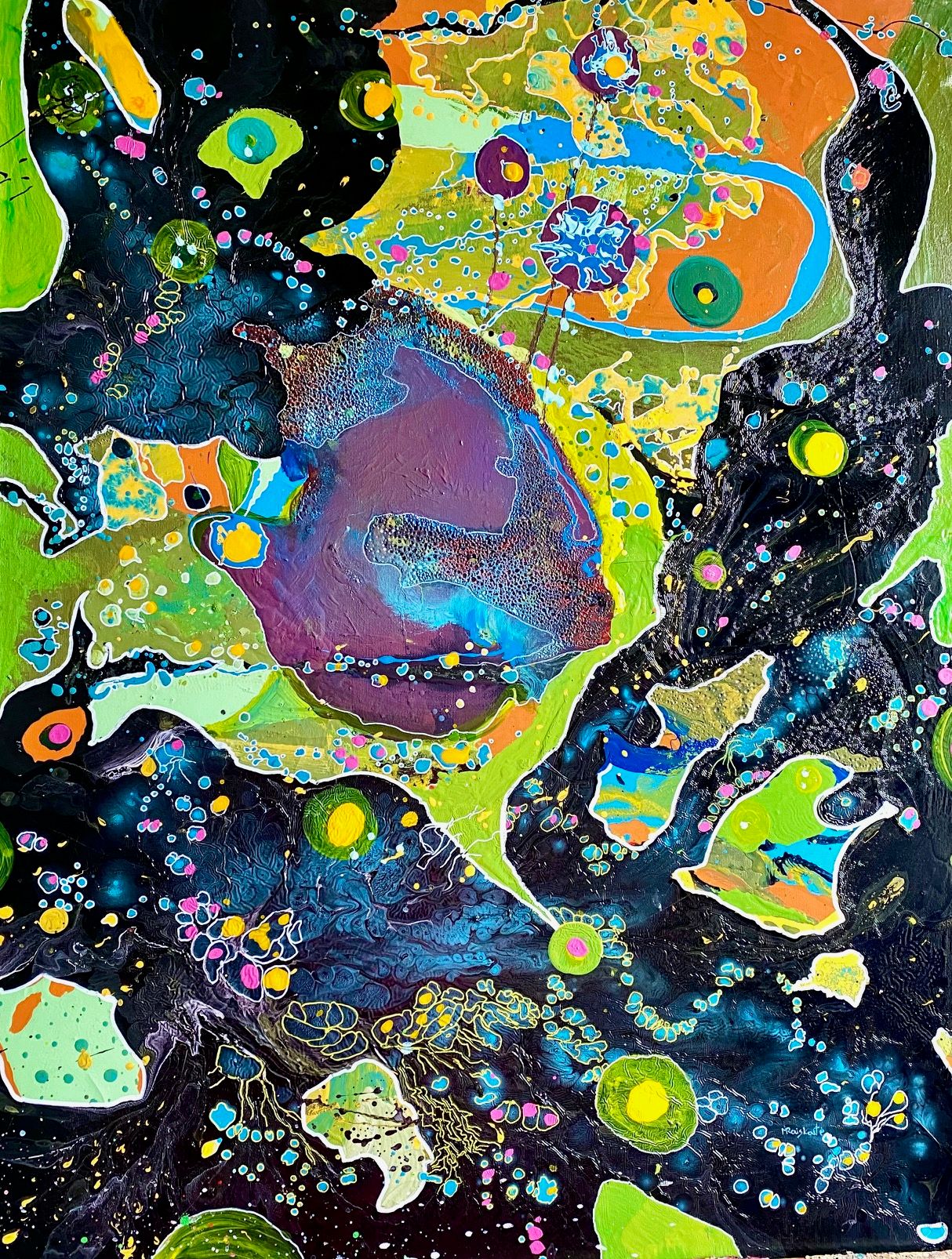 Dream is coming true 70 x 50 cm.