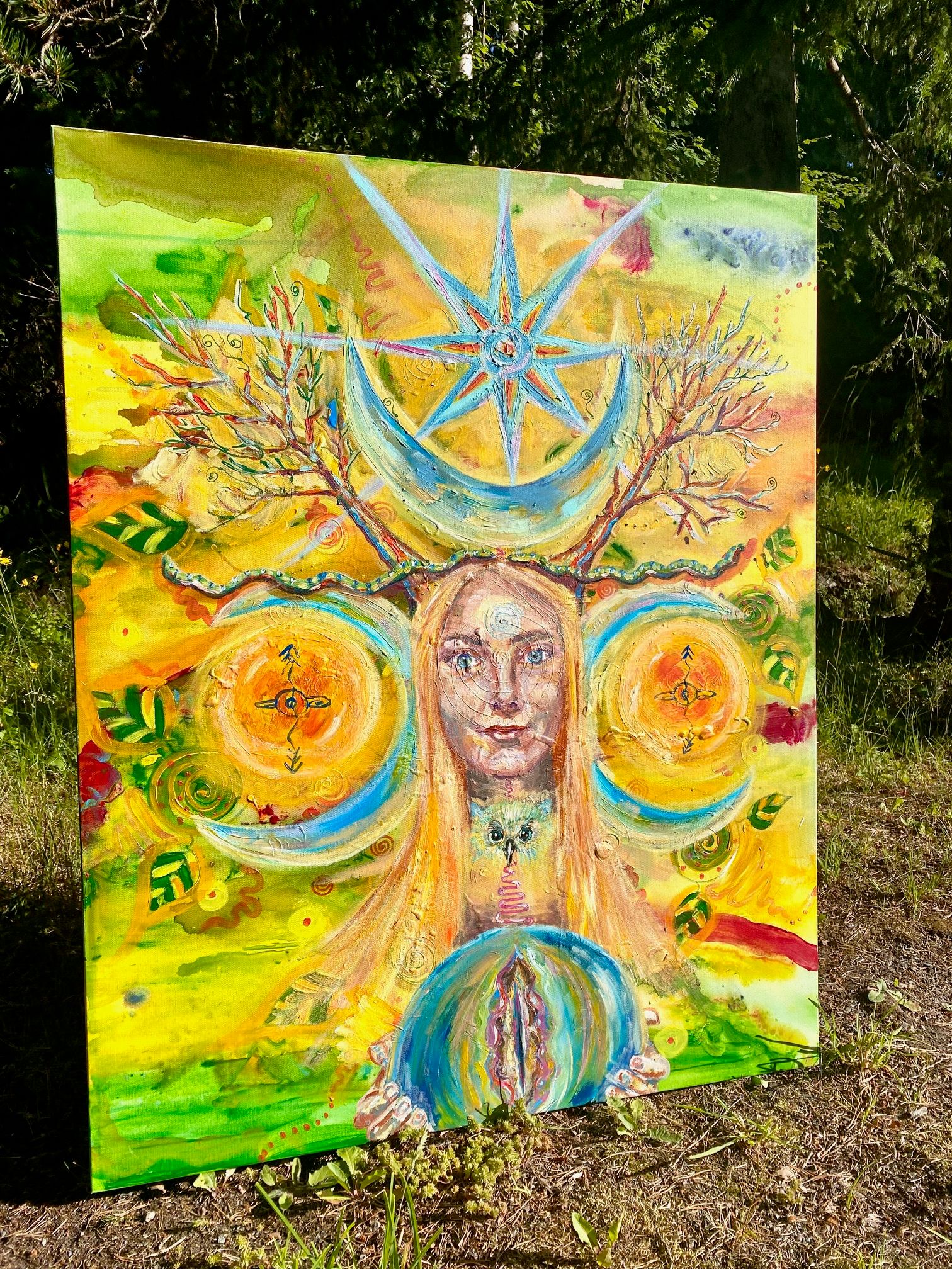 "the Daughter " 100x80cm.