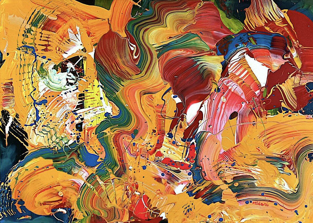 Butterfly 50 x 70 cm.