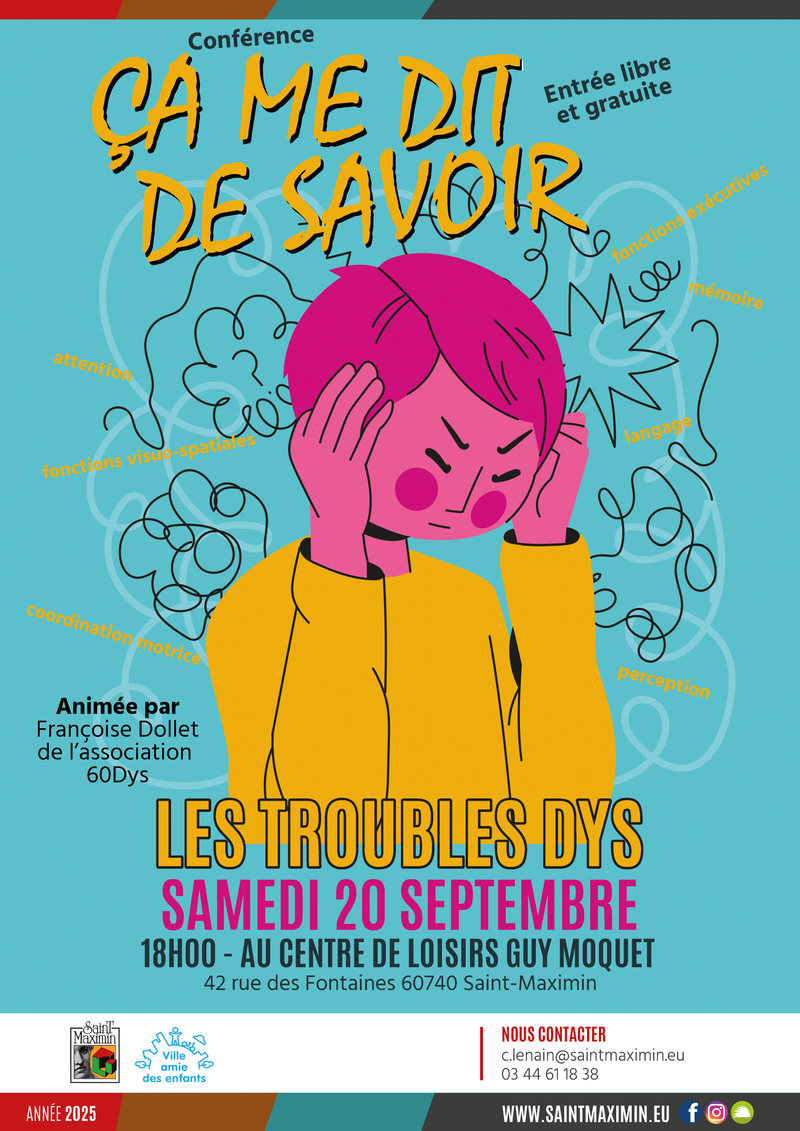 Ca me dit de savoir - Les troubles Dys