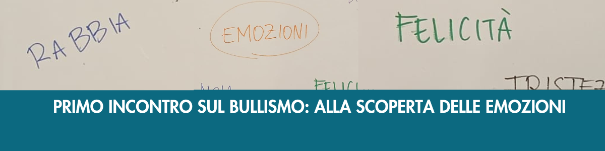 Primo incontro sul bullismo con EduCare: alla scoperta delle emozioni