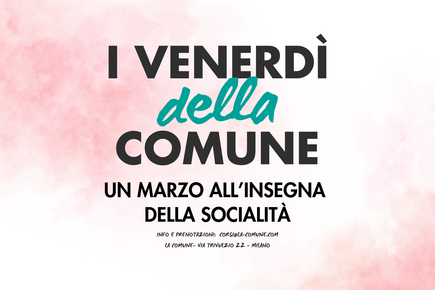 I Venerdì de La Comune: un marzo di esperienze, sapori e benessere