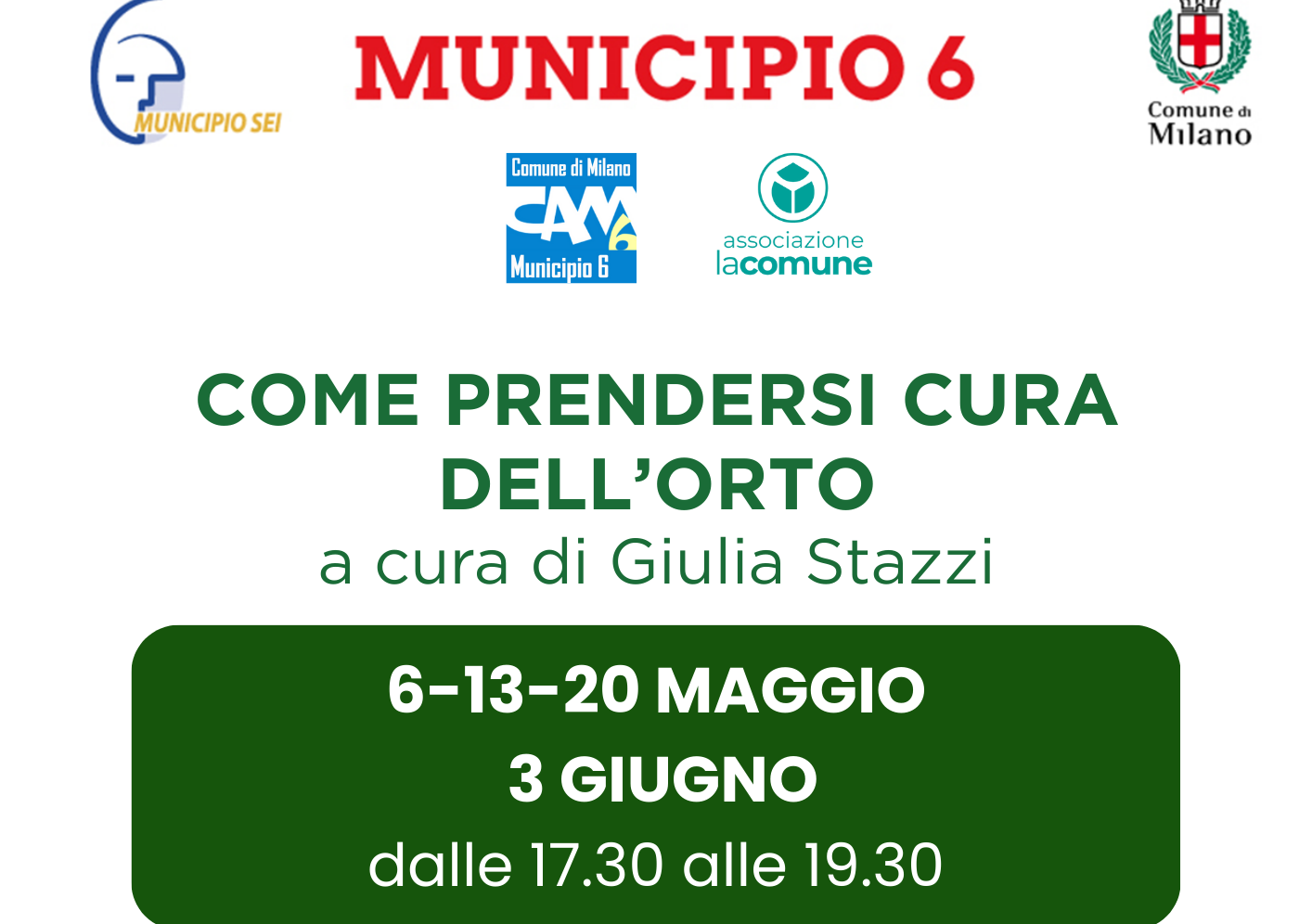 Come prendersi cura dell’orto: al via il ciclo di incontri  gratuito all’orto condiviso di via San Paolino