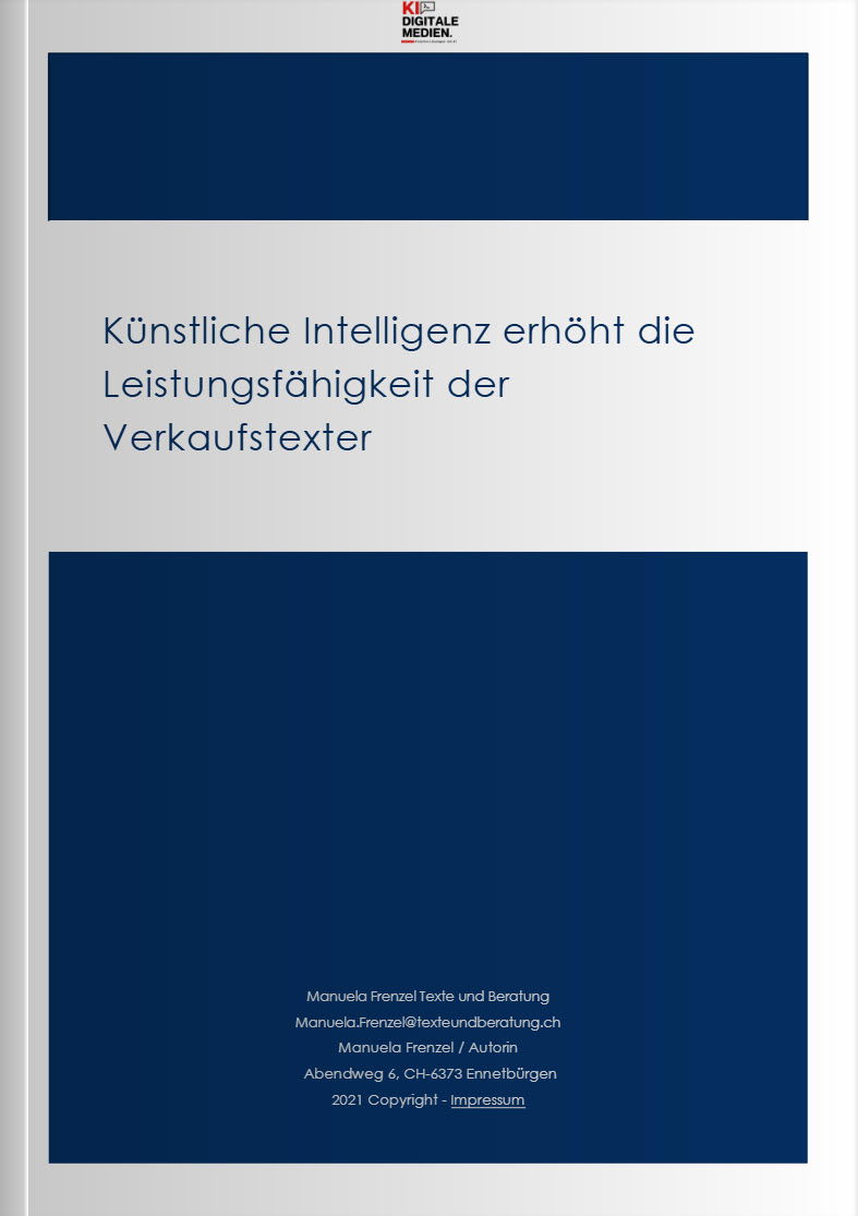 Künstliche Intelligenz erhöht die Leistungsfähigkeit der Verkaufstexter