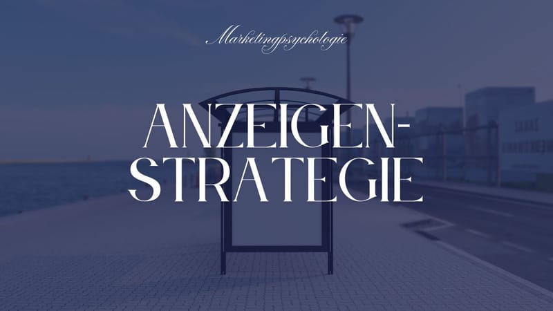 Anzeigenstrategie: Nutzer wählen Anzeigen aus