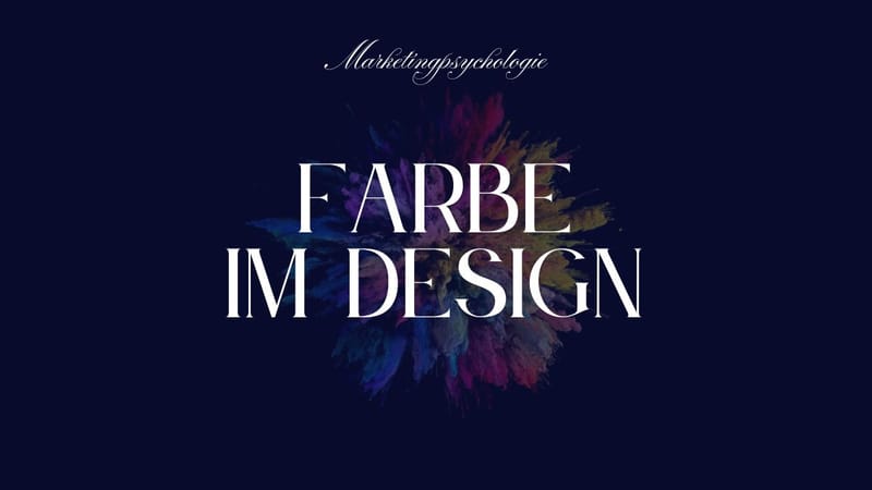Strategischer Farbeinsatz im Design zur Förderung der Verbindung