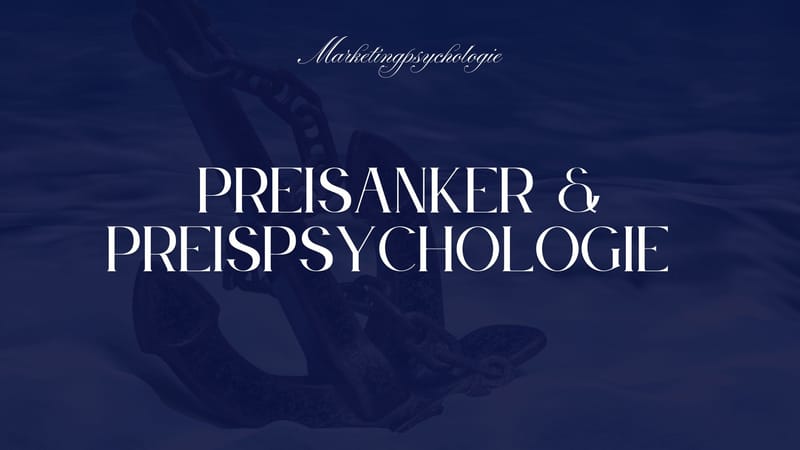 Preisanker und Preispsychologie für Online-Dienstleistungen im DACH-Raum