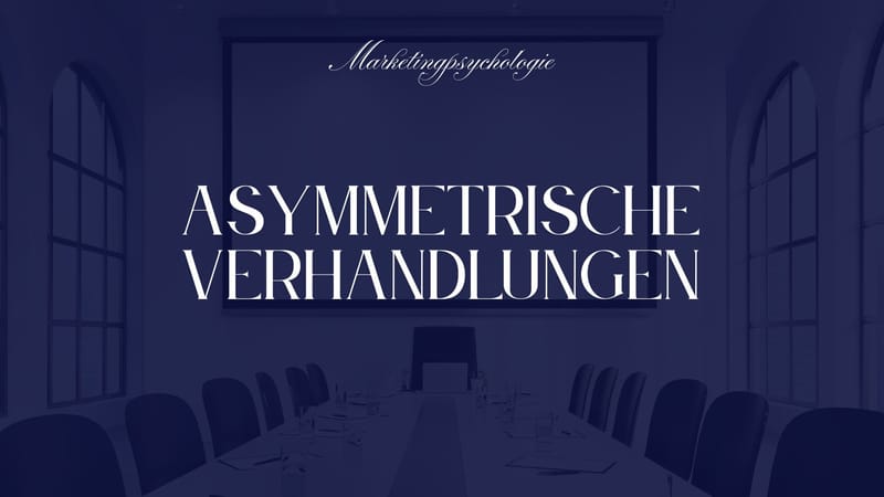 Asymmetrische Verhandlungen zwischen Einzelunternehmer:innen und Grossunternehmen