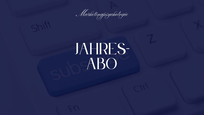 Warum Jahresabos im Online-Business sinnvoll sind