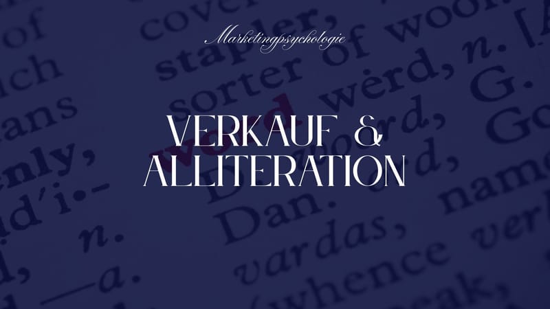 Warum Preise mit Alliteration besser verkaufen (CH)