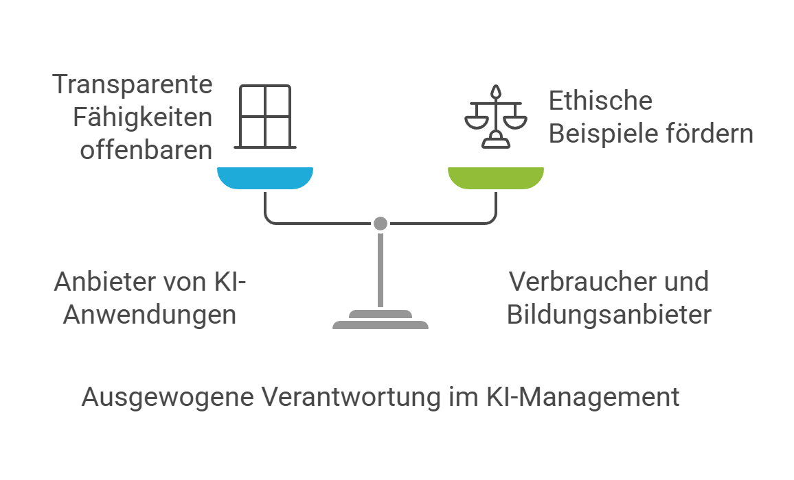 Ausgewogene Verantwortung im KI-Management