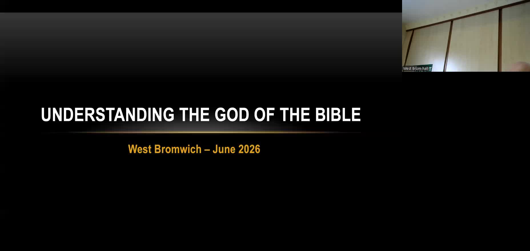 Understanding the God of the Bible