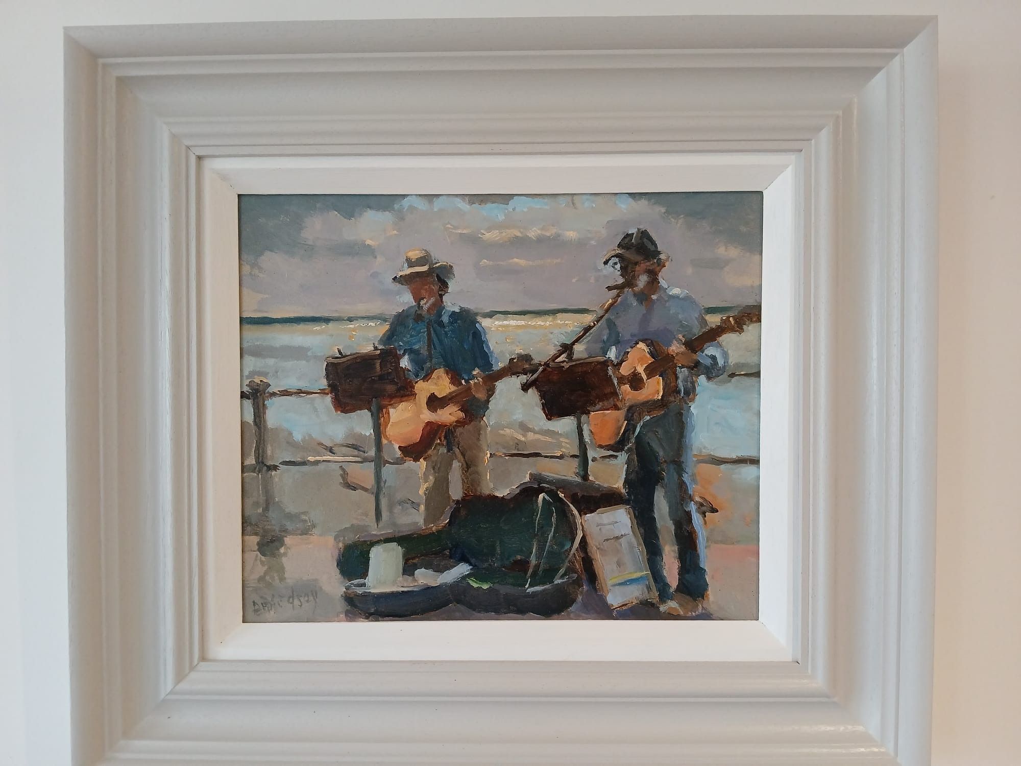 Immortalised in art by Debbie Birdsey at Sidmouth Folk Festival August 2025