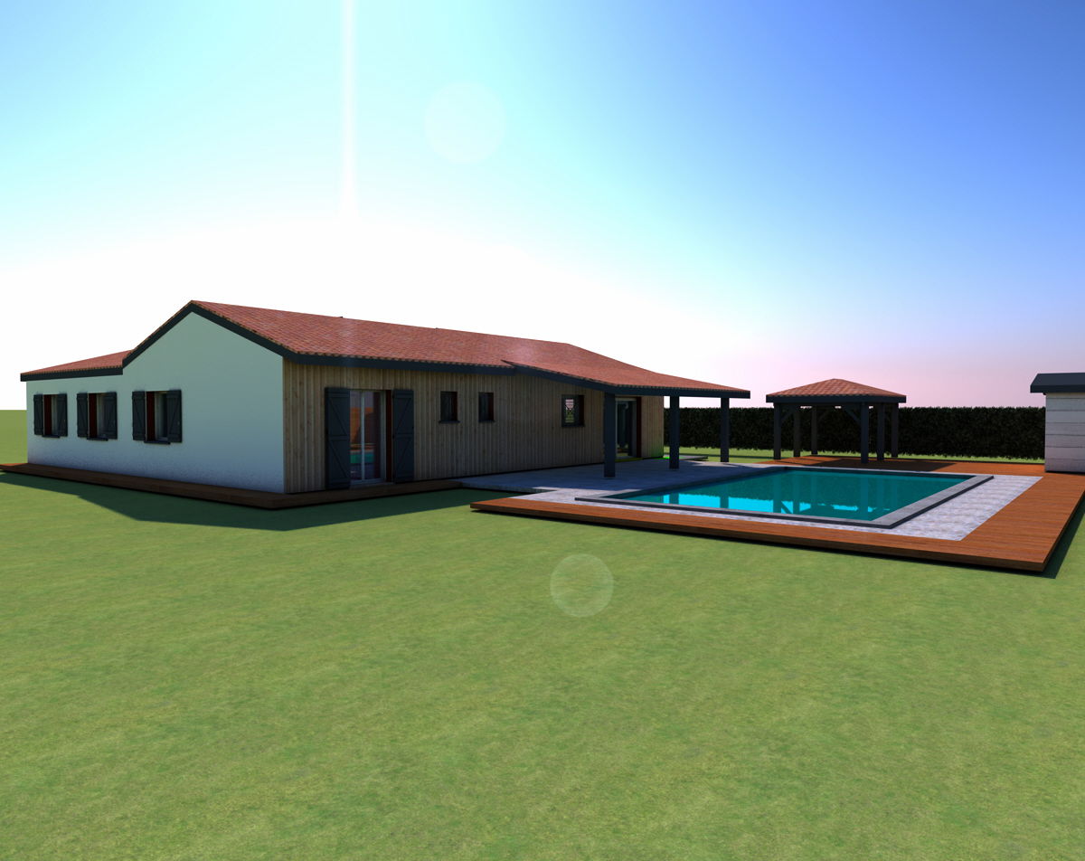 Extension et Rénovation d'une maison d'Habitation - LACANAU