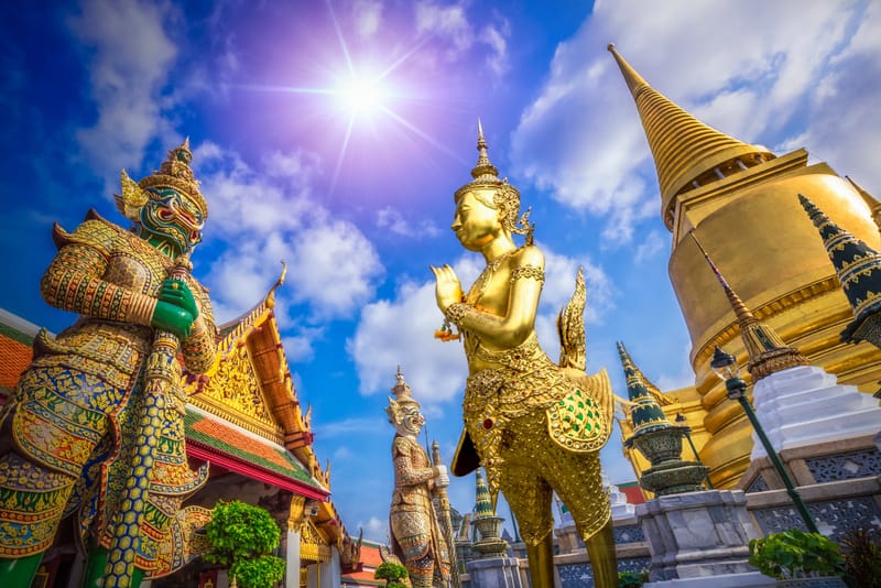 The most popular things to visit in Thailand.