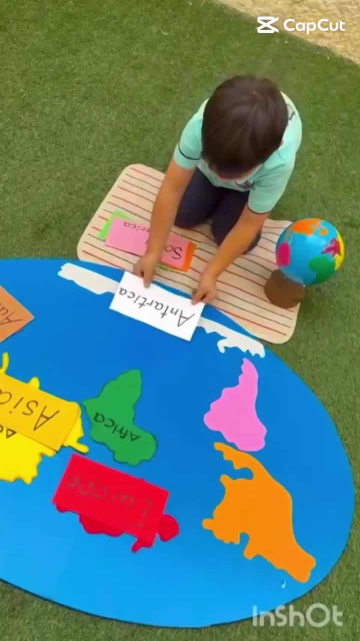 Montessori continent colors! SY 2025-2026