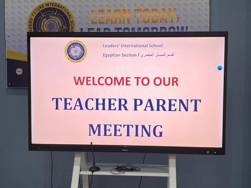  يسعدنا في مدرسة مستقبل القادة – قسم المسار المصري أن نشارككم لقطات من اجتماع أمهات طلاب القسم SY 2025-2026 (November 9, 2025)