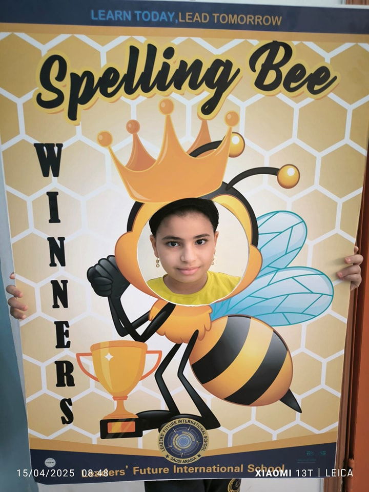 Spelling Bee Champions! SY 2024-2025
