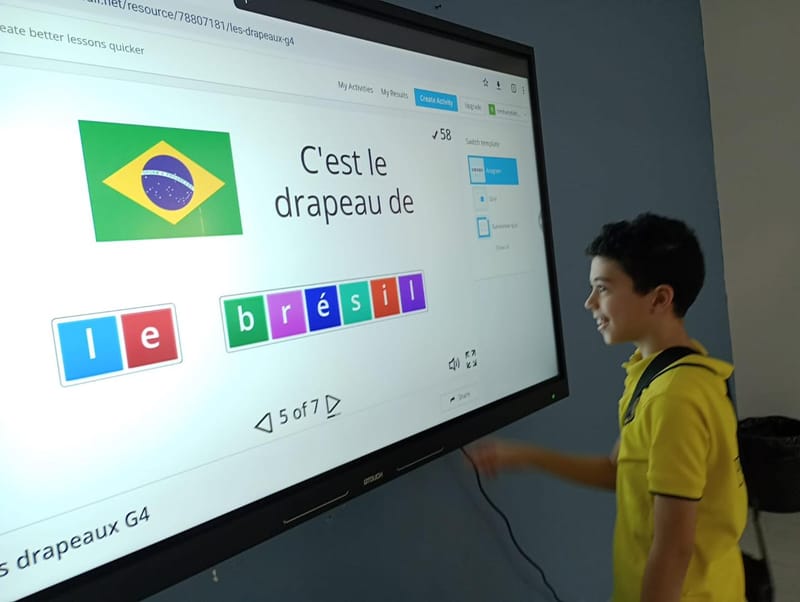 G4A/B .. Interactive game "Les nationalités" SY 2024-2025 (October 4, 2024)