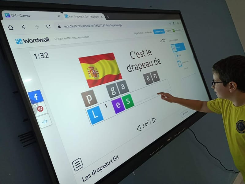 G4A/B .. Interactive game "Les nationalités" SY 2024-2025 (October 4, 2024)