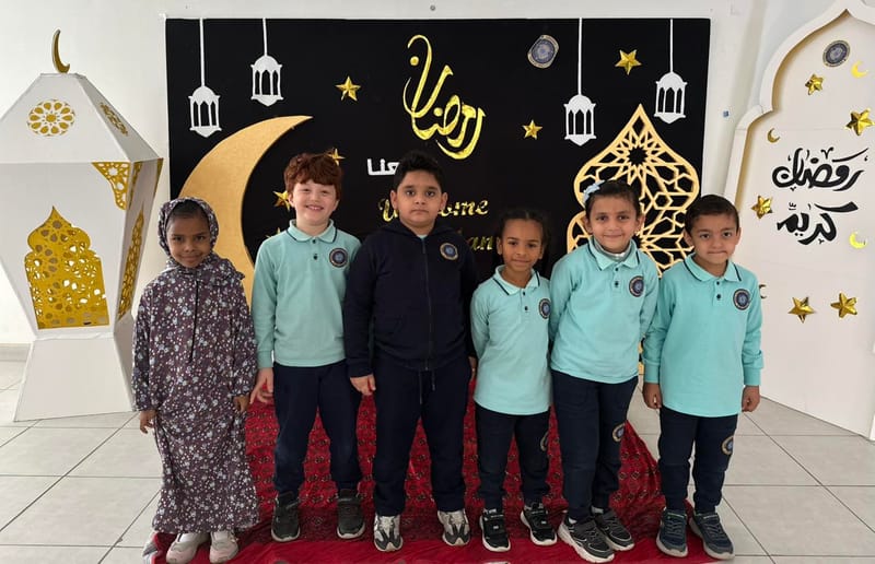 A joyful and bright Ramadan atmosphere filled with happiness at the KG celebration SY 2025-2026