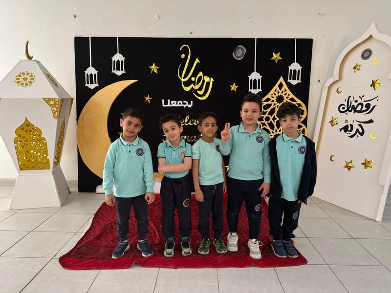 A joyful and bright Ramadan atmosphere filled with happiness at the KG celebration SY 2025-2026