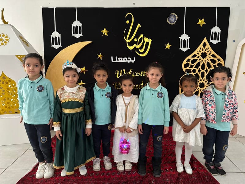 A joyful and bright Ramadan atmosphere filled with happiness at the KG celebration SY 2025-2026