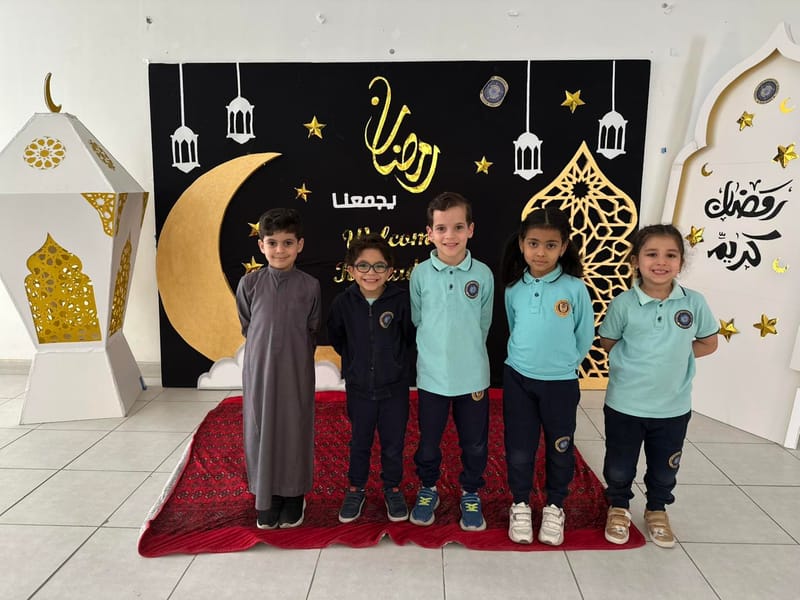 A joyful and bright Ramadan atmosphere filled with happiness at the KG celebration SY 2025-2026