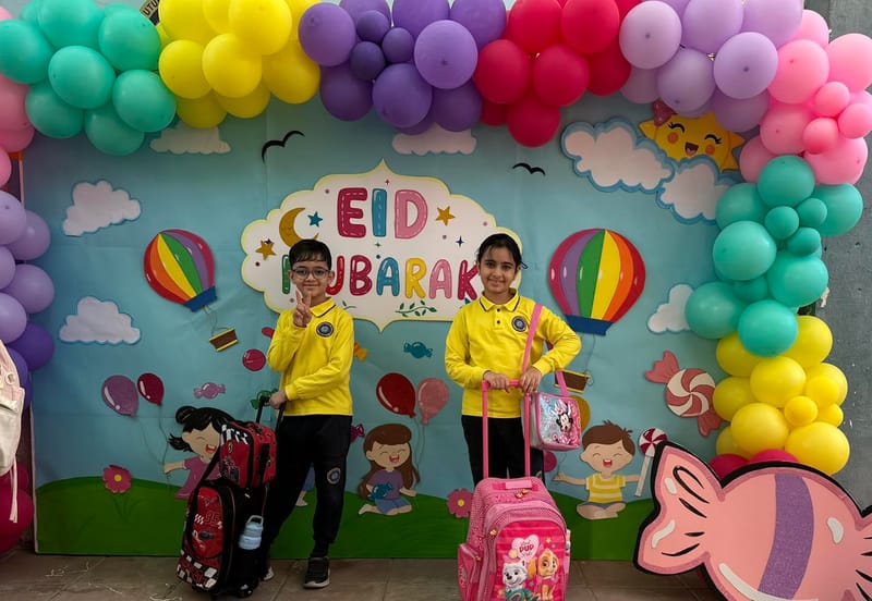 Eid Mubarak A Joyful and Energetic Return (SY 2025-2026)