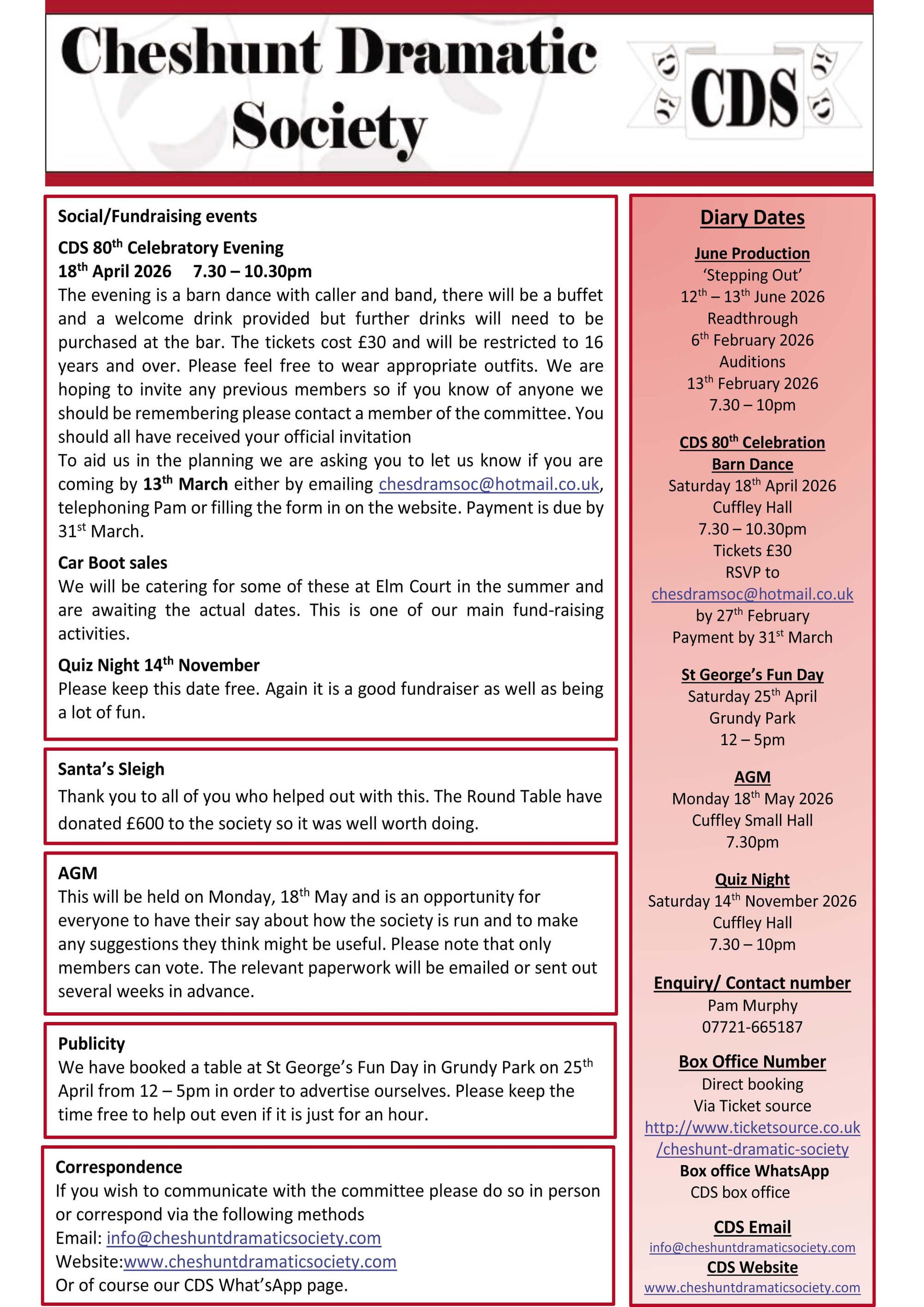 Newsletter March 2026