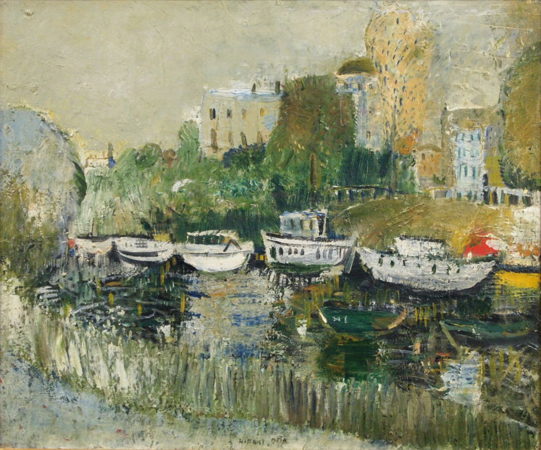 セーヌ風景　46×55㎝　