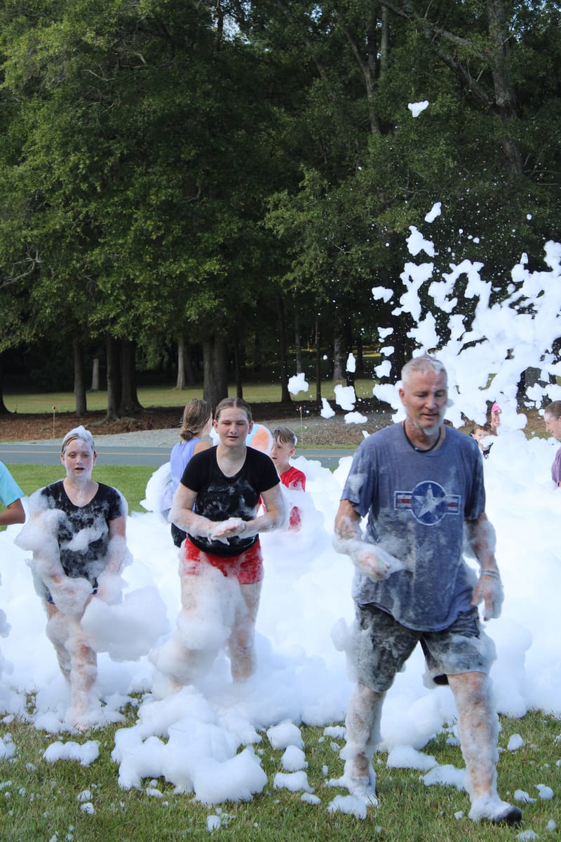 Back to School Foam Party