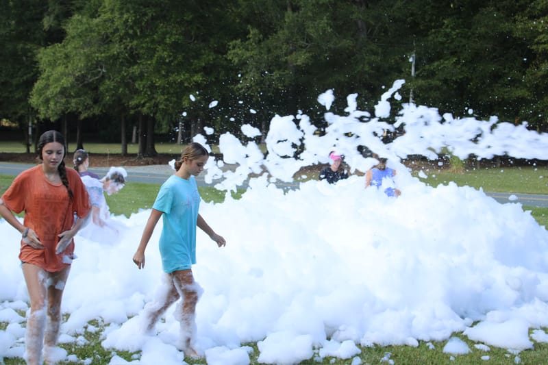Back to School Foam Party