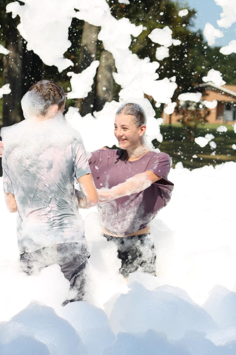 Back to School Foam Party