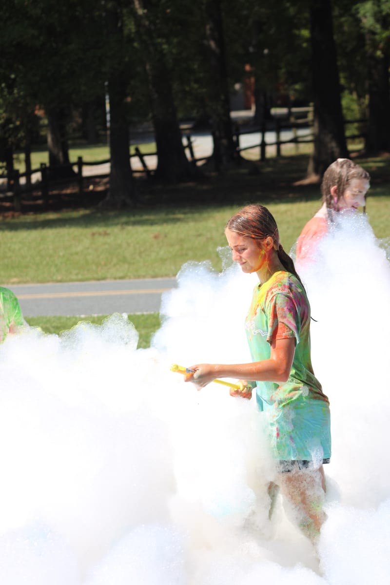 Back to School Foam Party