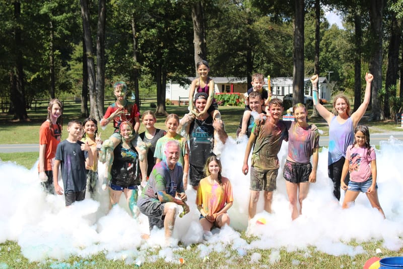 Back to School Foam Party