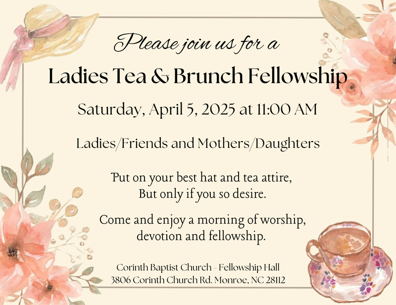 Ladies Tea & Brunch Fellowship