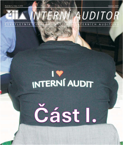 Interní audit je KRÁSNÁ profese.