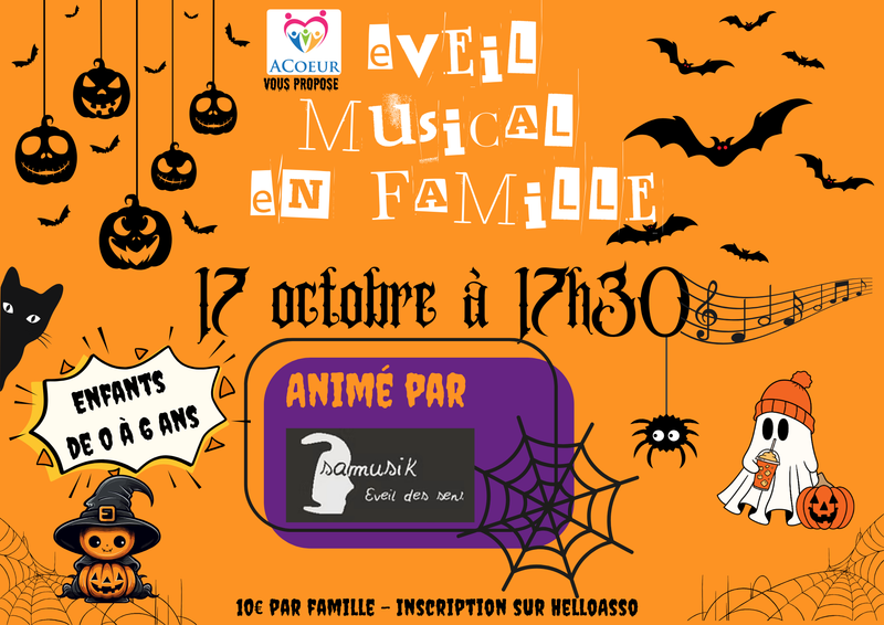Eveil Musical en Famille - Halloween