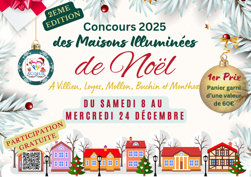 Concours Maisons Illuminées de Noël