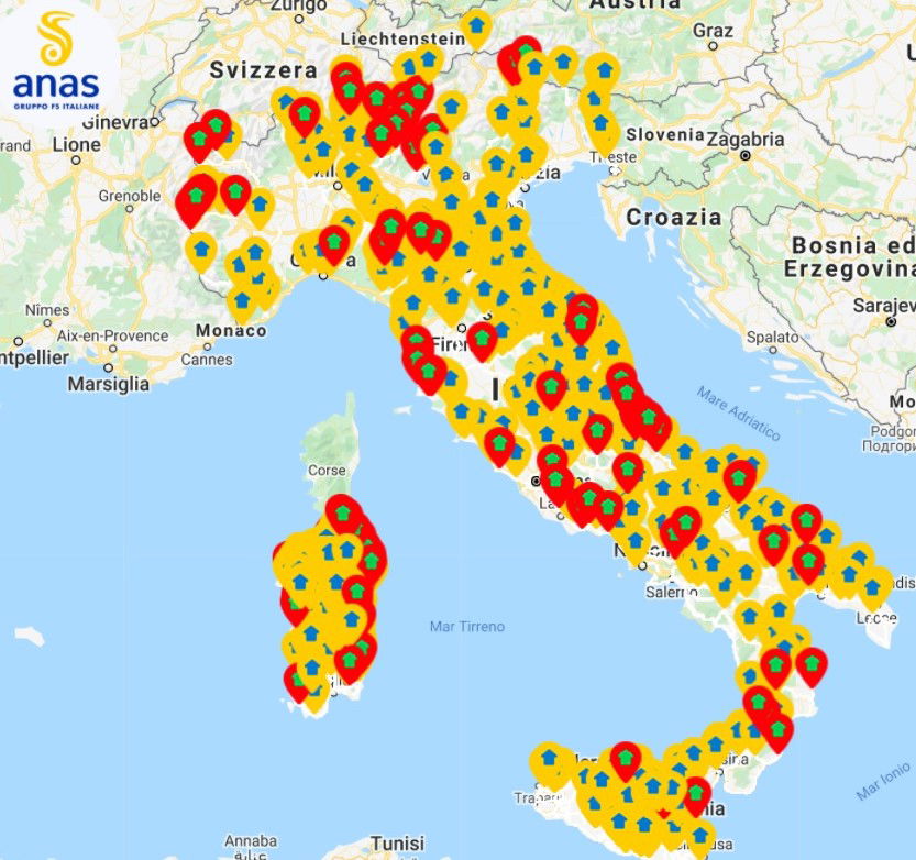 mappa case cantoniere