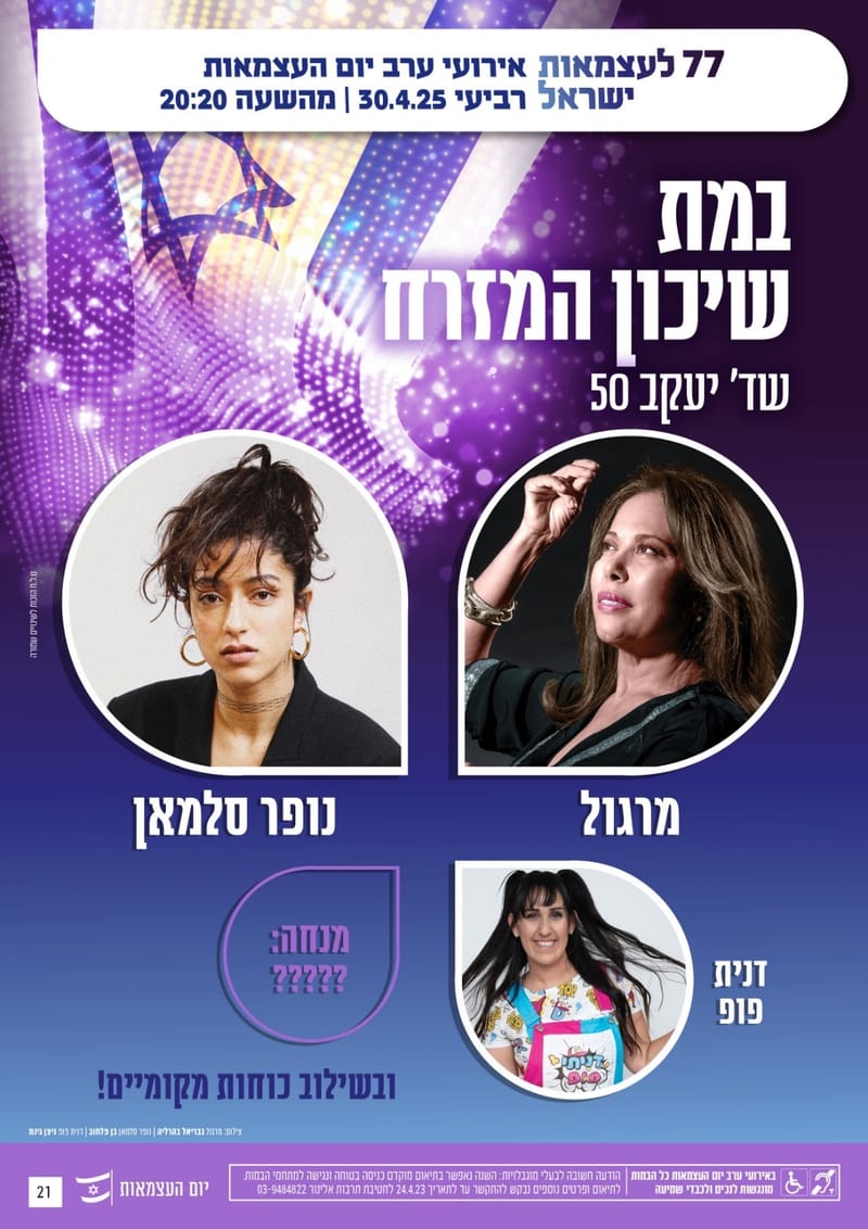 עצמאות 77 שיכון המזרח, ראשון לציון