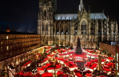 Une Journée au Marché de Noël de Cologne Allemagne en décembre 2025