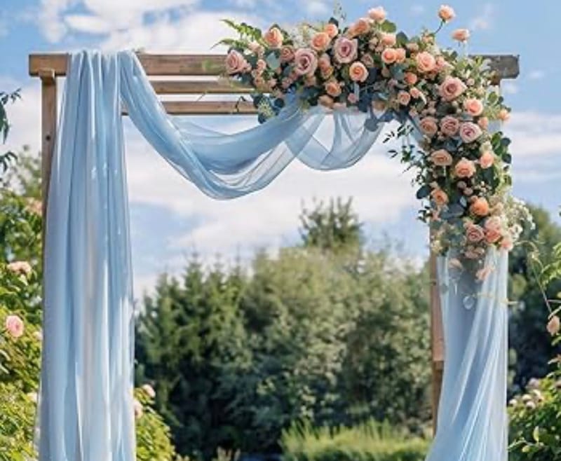 Voilage Terra Cotta, blanc, vert, jaune ou bleu.