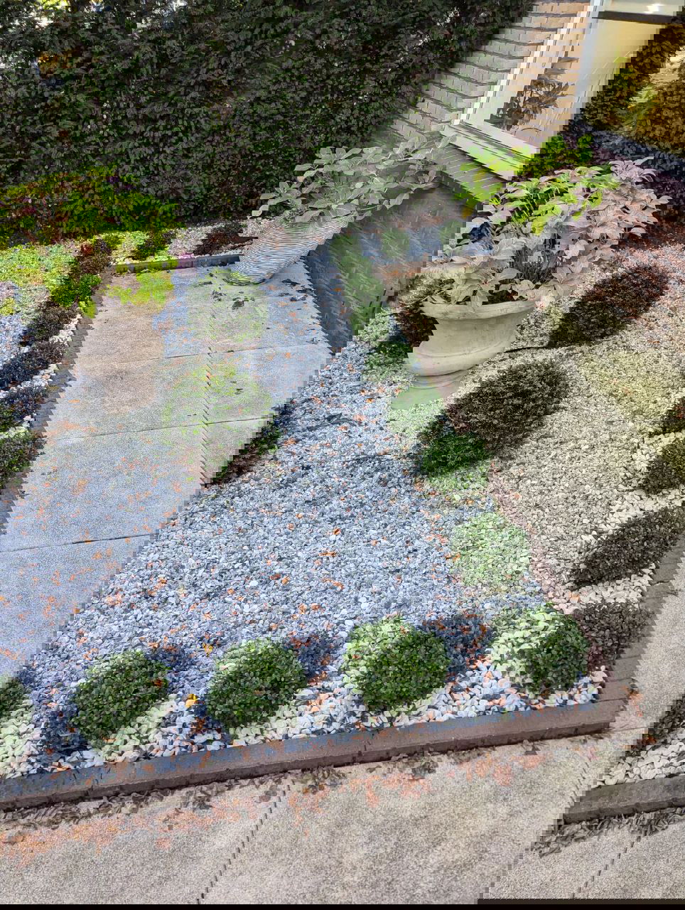 Aanleg van een nieuwe tuin