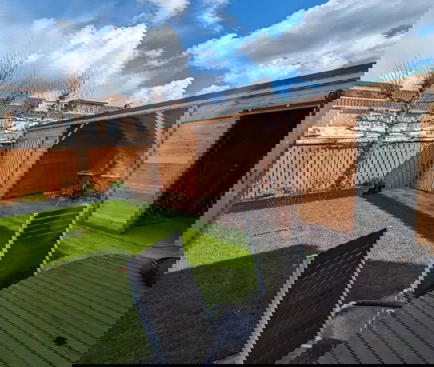 Houten tuinhuizen en veranda's