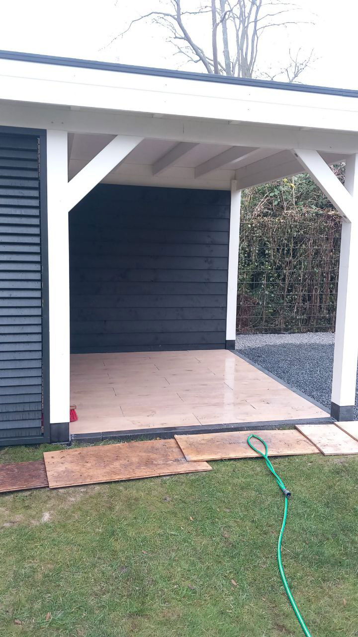 Houten tuinhuizen en veranda's