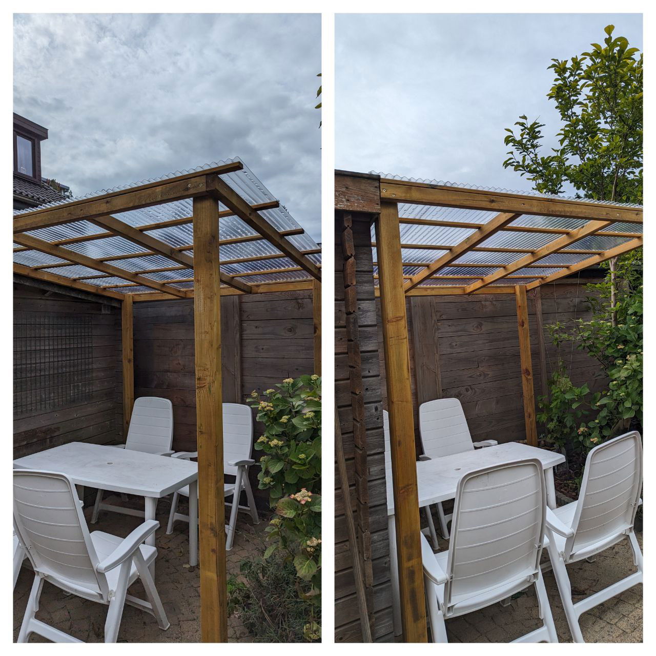 Houten tuinhuizen en veranda's