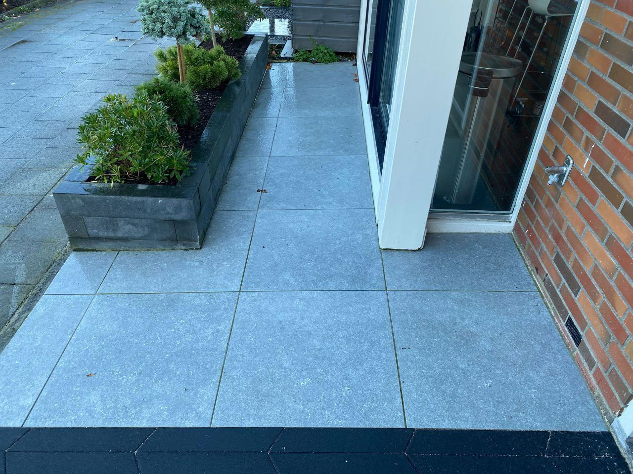 Houten terrassen en kunstmatige terrassen