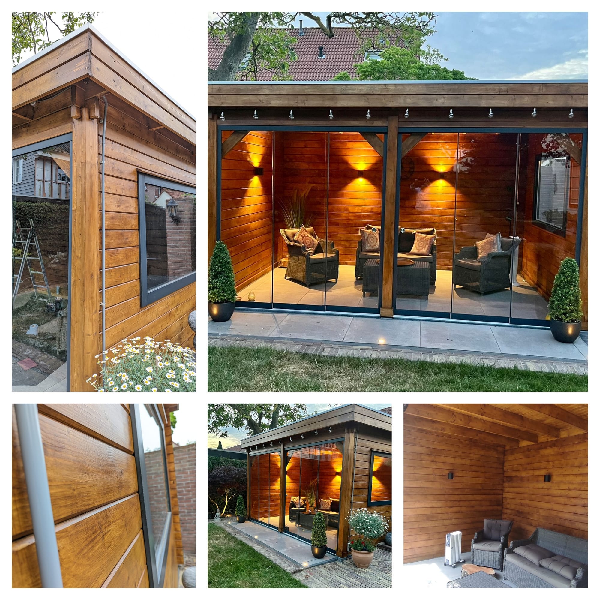 Houten tuinhuizen en veranda's